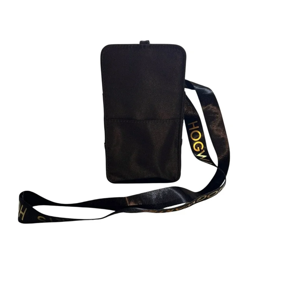 Wizarding World Of Harry‎ Potter Phone Lanyard Black Gold Change Purse NWOT